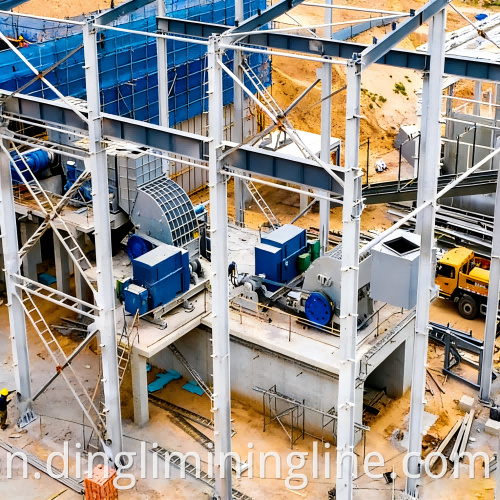 6MTPA মোট ক্রাশিং প্ল্যান্ট 6MTPA aggregate crushing plant